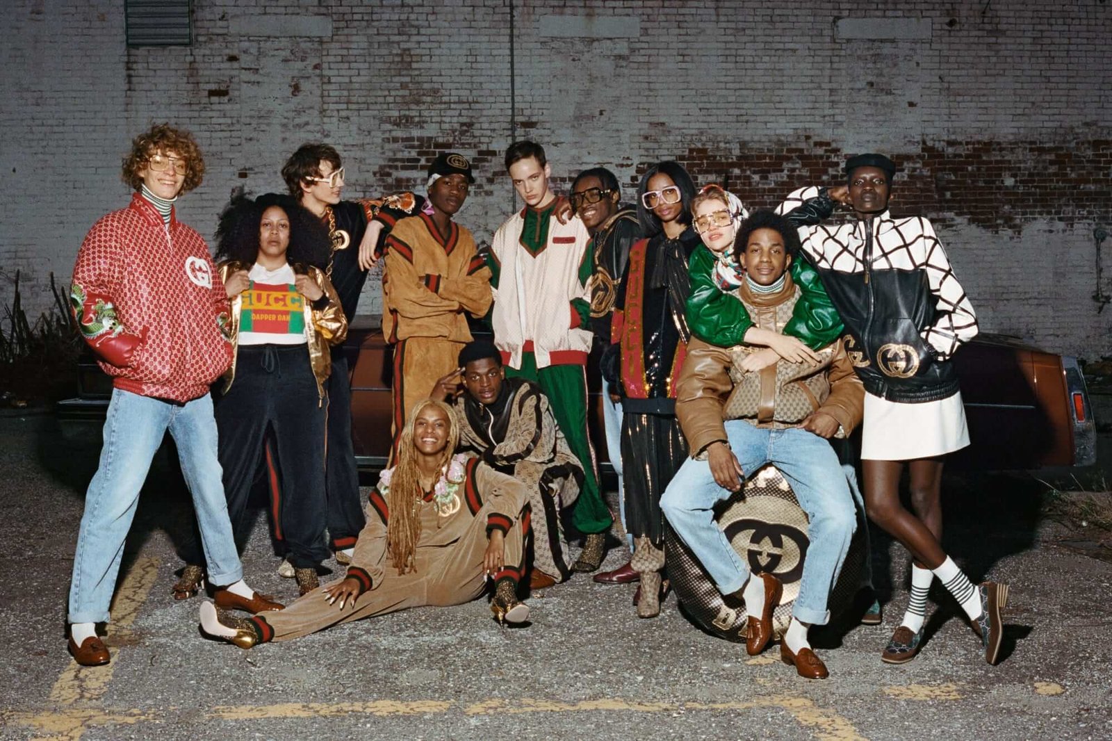Dapper Dan x Gucci. Fotografía: Ari Marcopoulos/Gucci