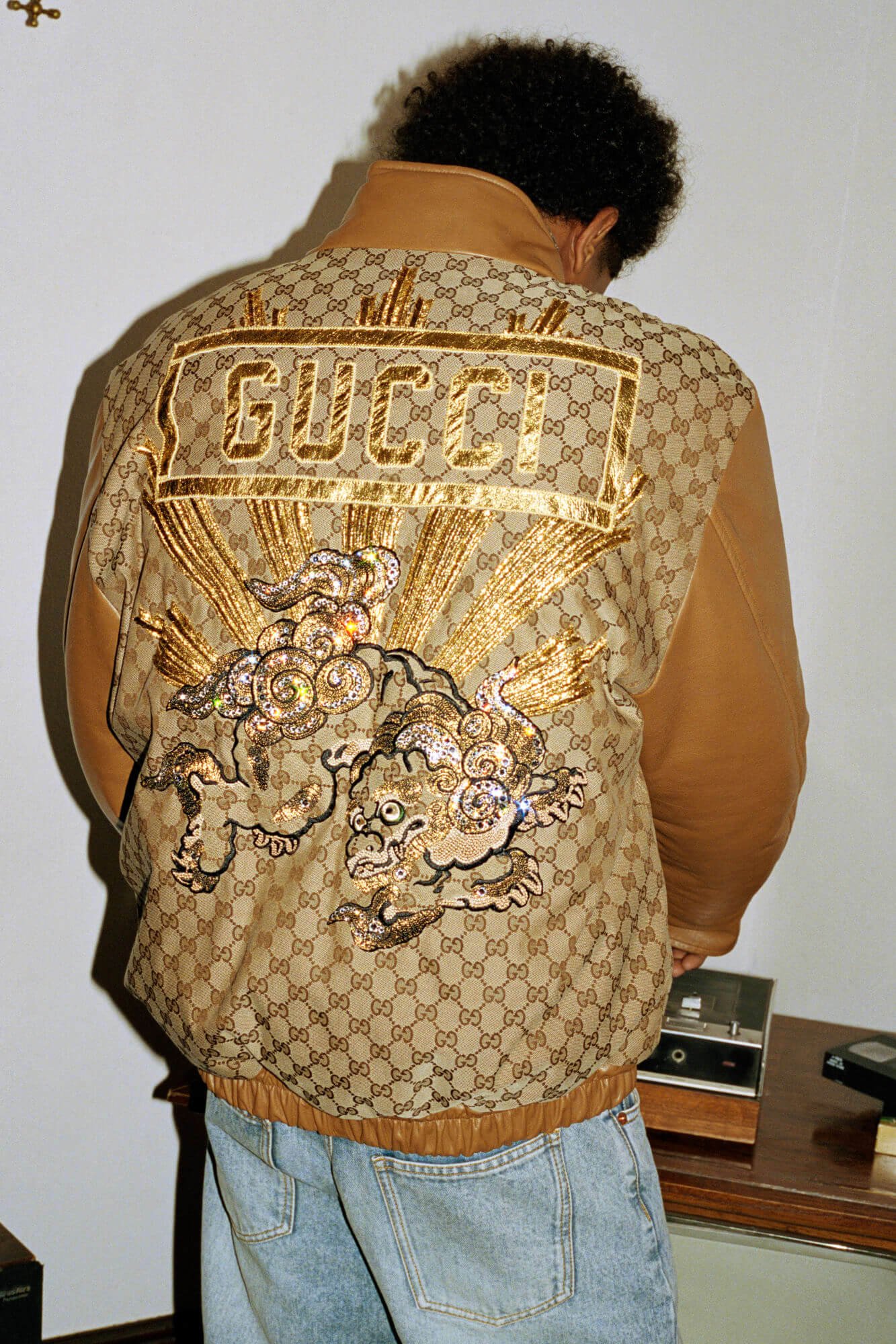 Dapper Dan x Gucci. Fotografía: Ari Marcopoulos/Gucci