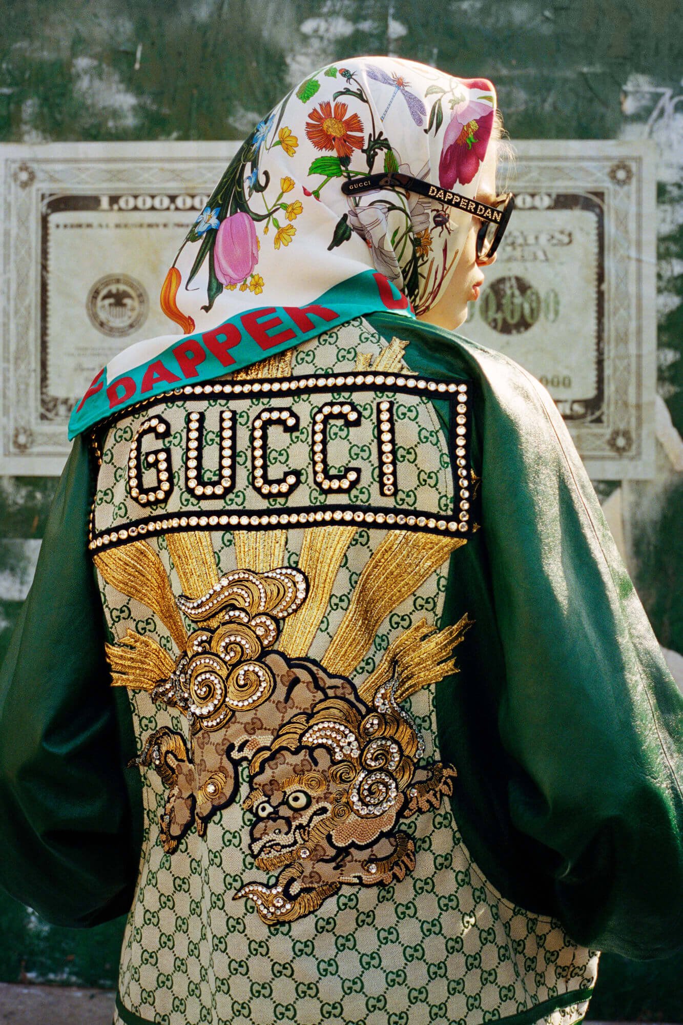 Dapper Dan x Gucci. Fotografía: Ari Marcopoulos/Gucci