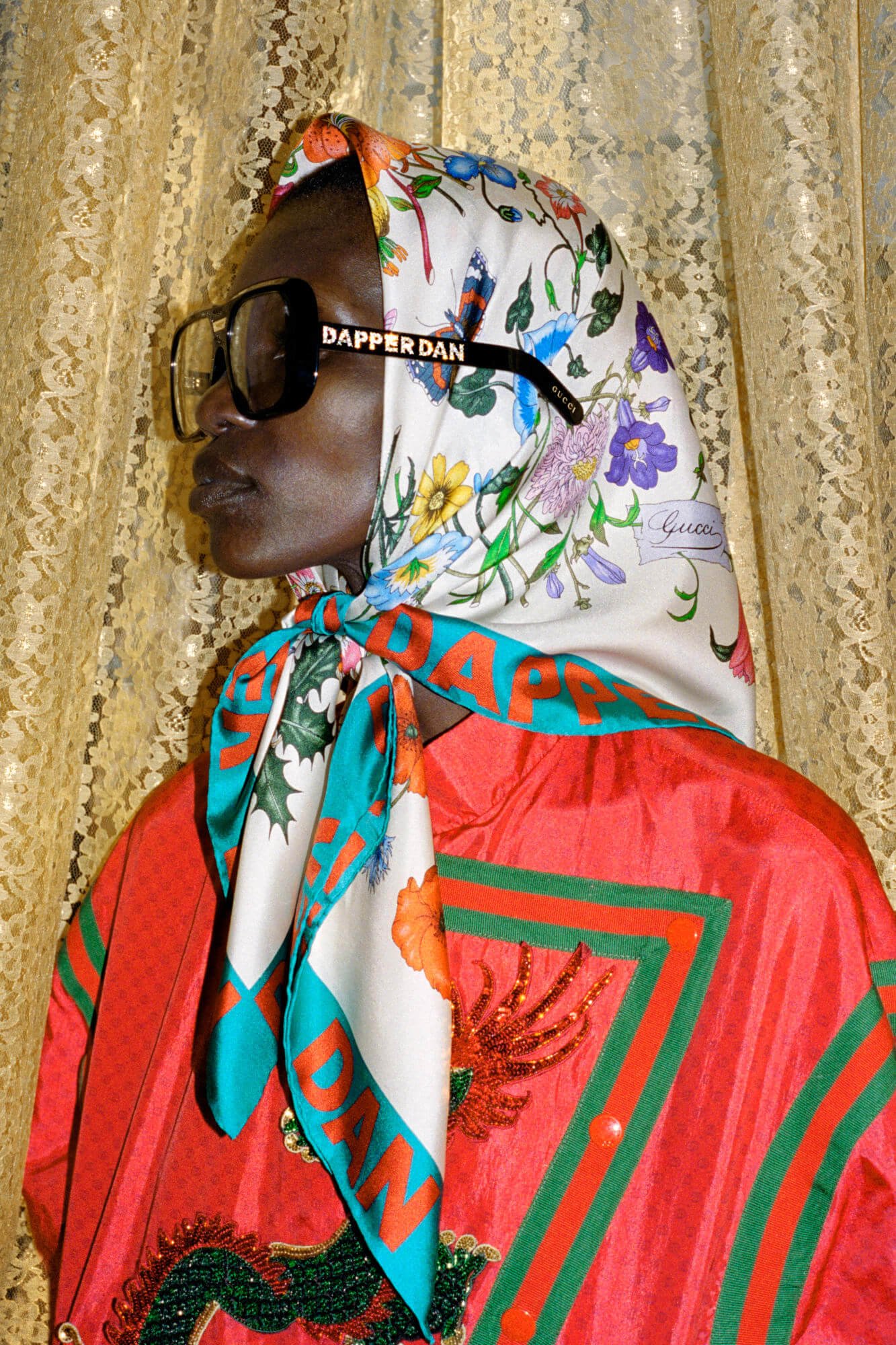 Dapper Dan x Gucci. Fotografía: Ari Marcopoulos/Gucci