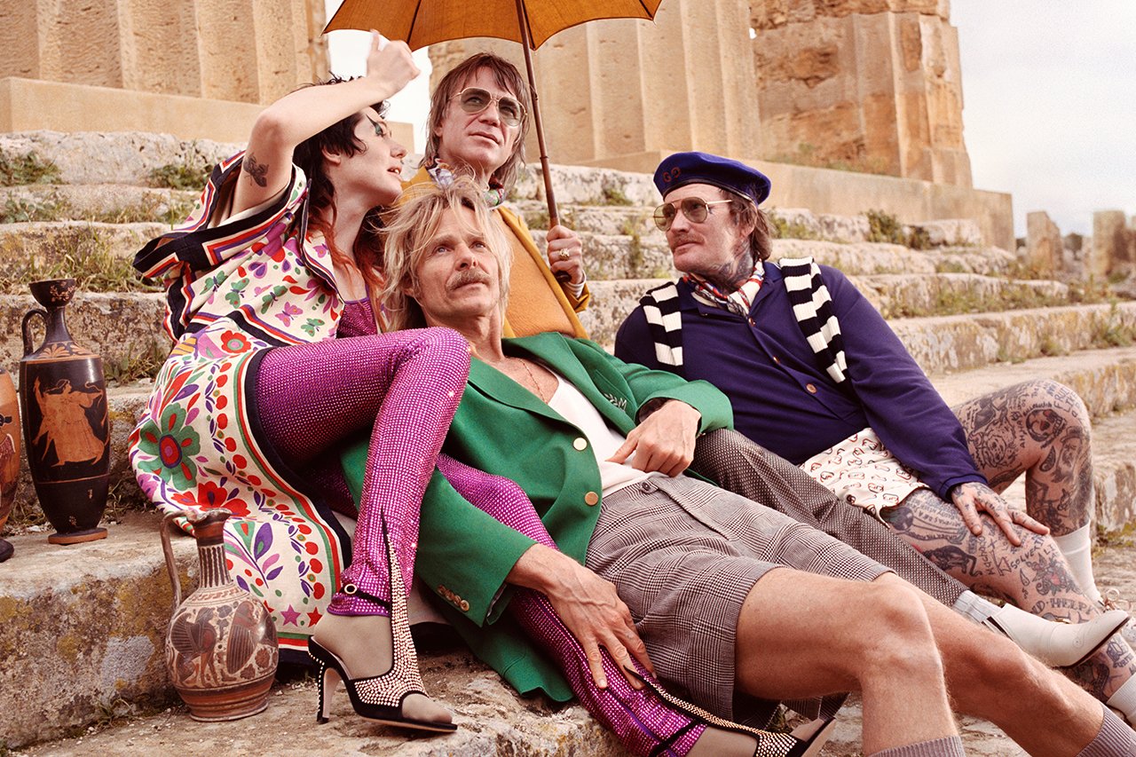 Gucci Pre-Fall 2019. Imagen: Glen Luchford/Gucci