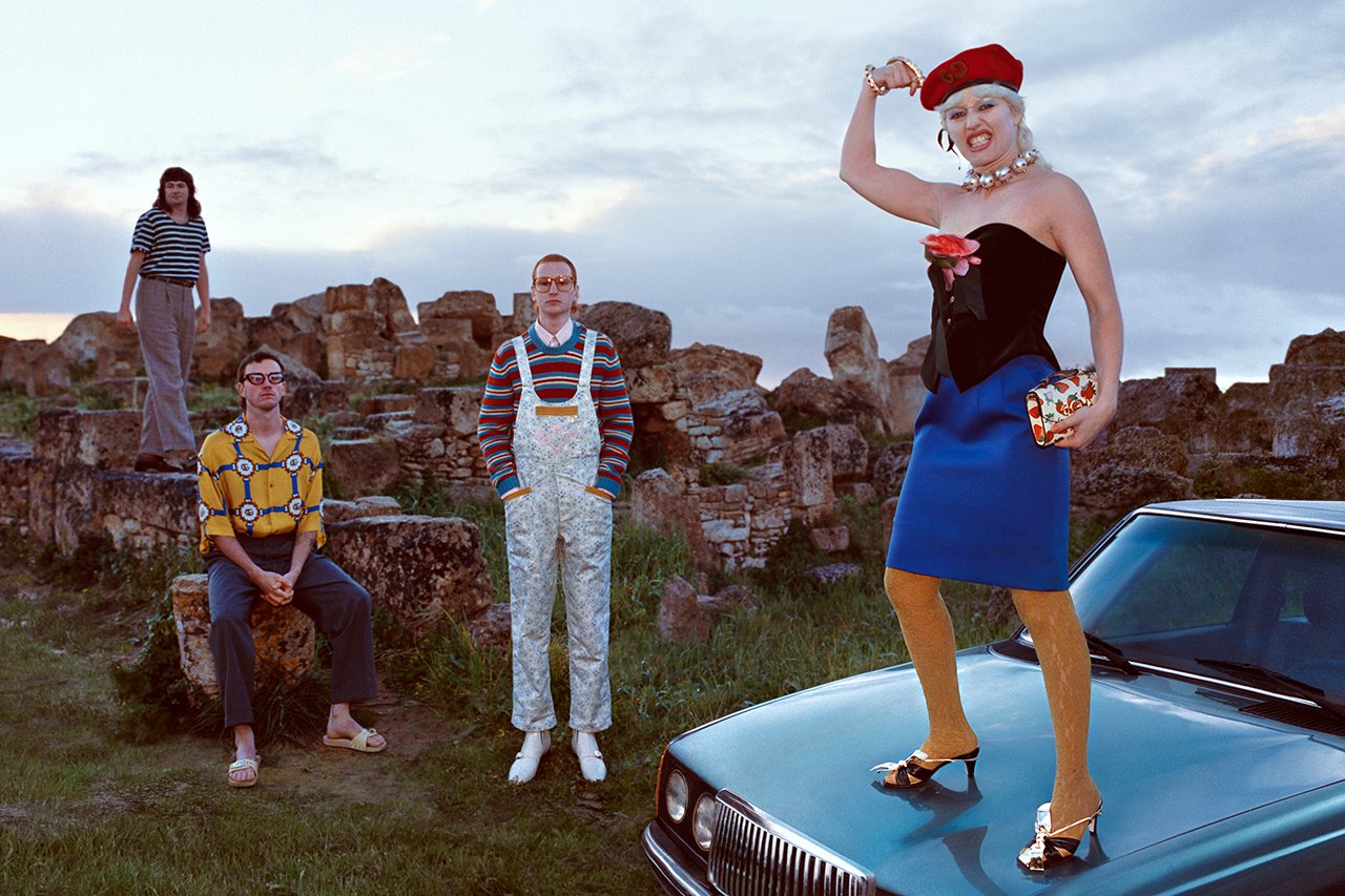 Gucci Pre-Fall 2019. Imagen: Glen Luchford/Gucci