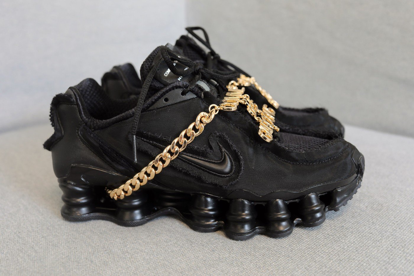 COMME des GARÇONS x Nike Shox. Fotografía: Nike