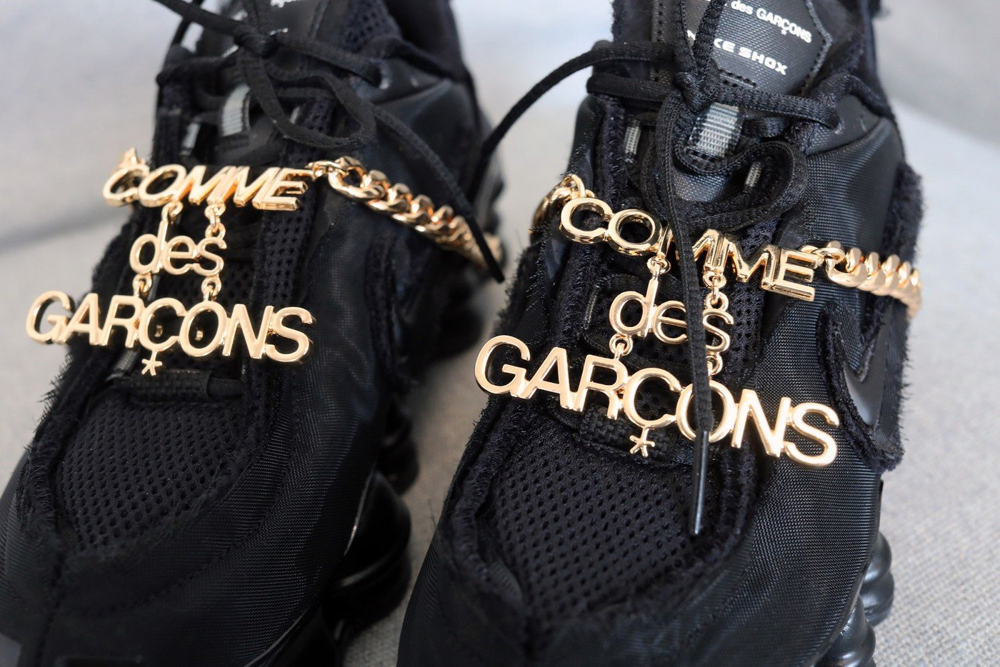 COMME des GARÇONS x Nike Shox. Fotografía: Nike