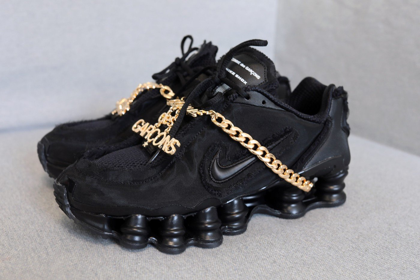 COMME des GARÇONS x Nike Shox. Fotografía: Nike