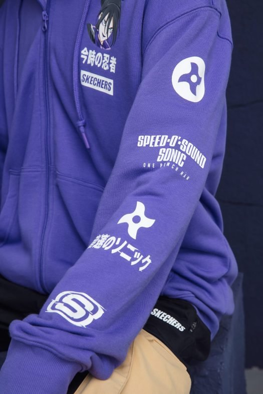 One Punch Man x Skechers. Fotografía: Skechers